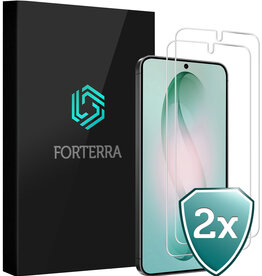 Forterra Forterra Samsung Galaxy S26 Plus Screenprotector Glas - 2 PACK