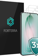 Forterra Forterra Samsung Galaxy S26 Plus Screenprotector Glas - 3 PACK