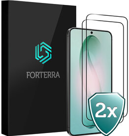 Forterra Forterra Samsung Galaxy S26 Plus Screenprotector Glas Full Cover - 2 PACK