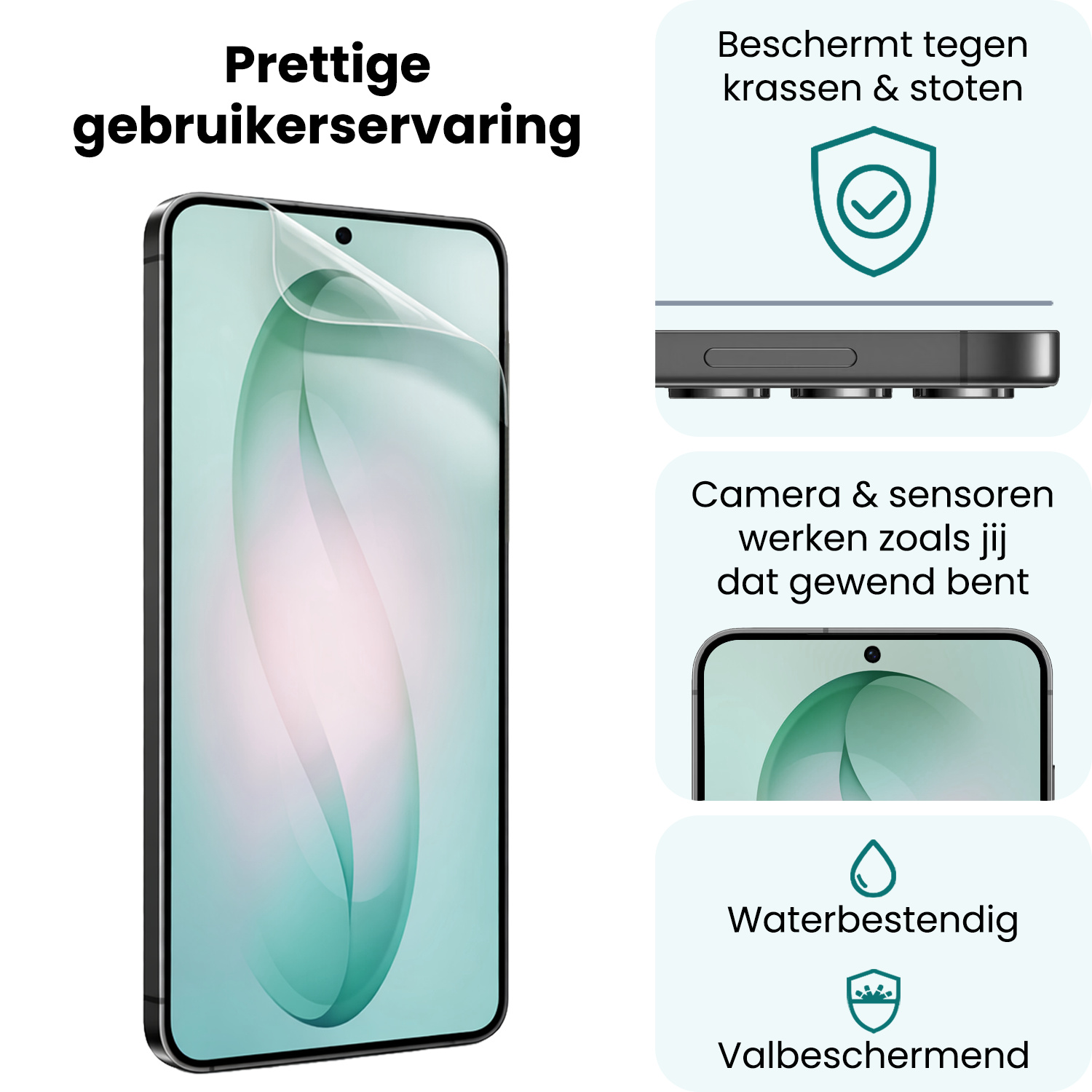 Forterra Forterra Samsung Galaxy S26 Plus Schermfolie - 3 PACK