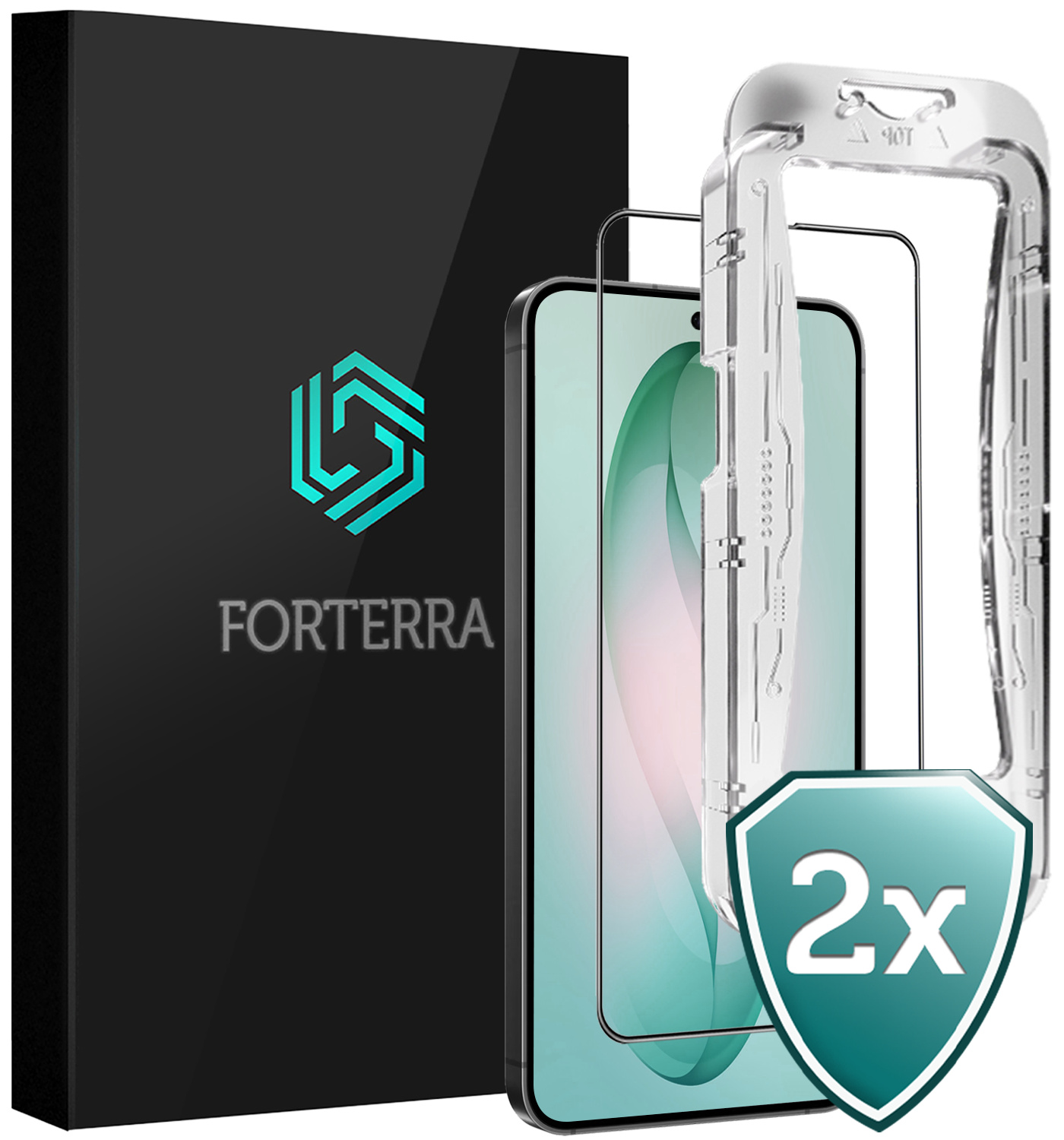 Forterra Forterra Samsung Galaxy S26 Plus Hybrid Screenprotector - 2 PACK
