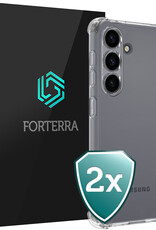 Forterra Forterra Samsung Galaxy S26 Plus Hoesje Shockproof - Transparant - 2 PACK