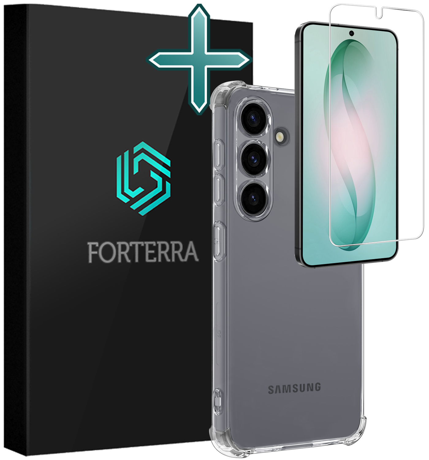 Forterra Forterra Samsung Galaxy S26 Plus Hoesje Shockproof Met Screenprotector