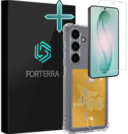 Forterra Forterra Samsung Galaxy S26 Plus Hoesje Pashouder Met Screenprotector