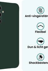 Forterra Forterra Samsung Galaxy S26 Plus Hoesje Siliconen - Donkergroen
