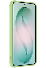 Forterra Forterra Samsung Galaxy S26 Plus Hoesje Siliconen - Groen