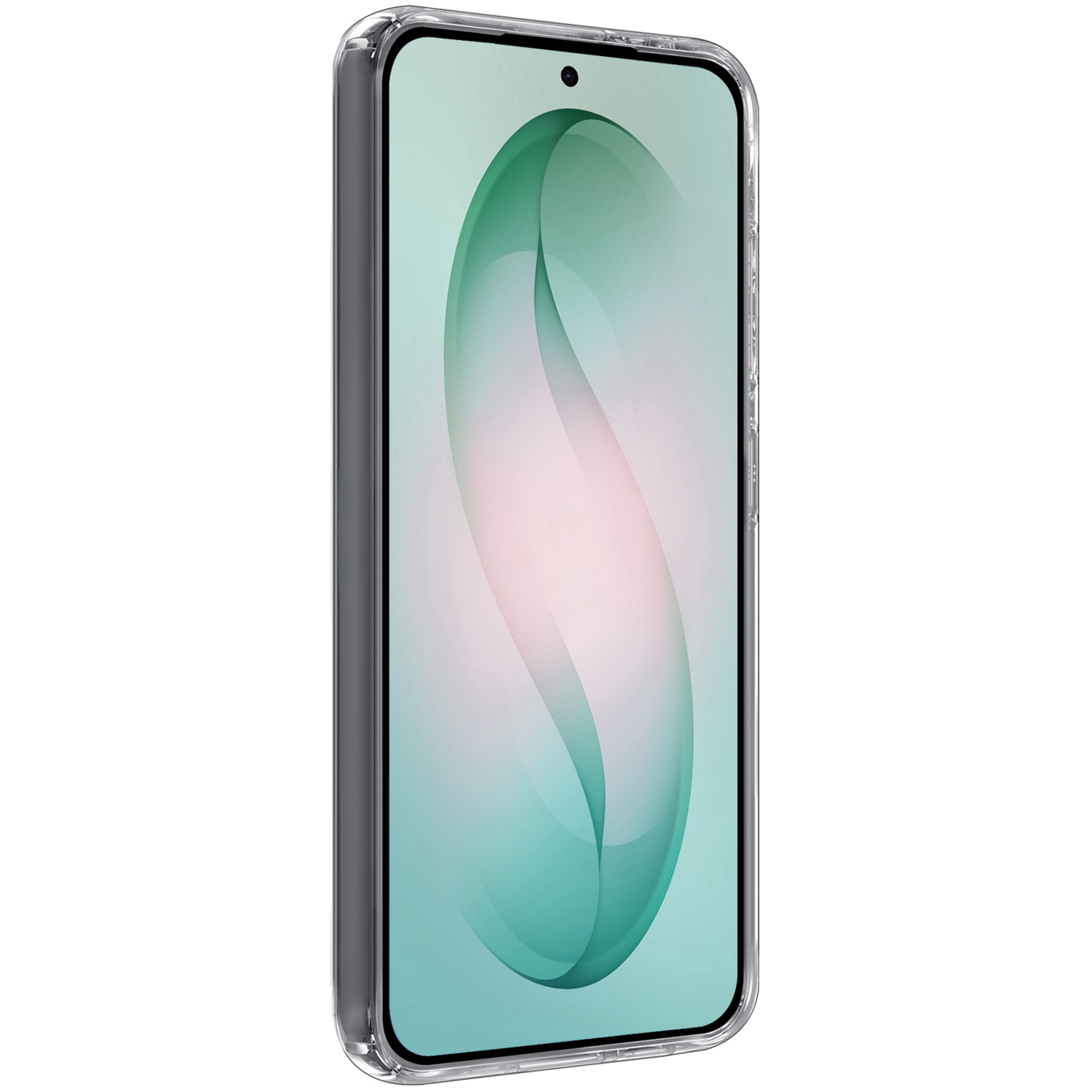 Forterra Forterra Samsung Galaxy S26 Plus Hoesje Siliconen Met 2x Screenprotector - Transparant