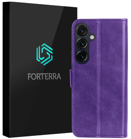 Forterra Forterra Samsung Galaxy S26 Plus Hoesje Bookcase - Paars