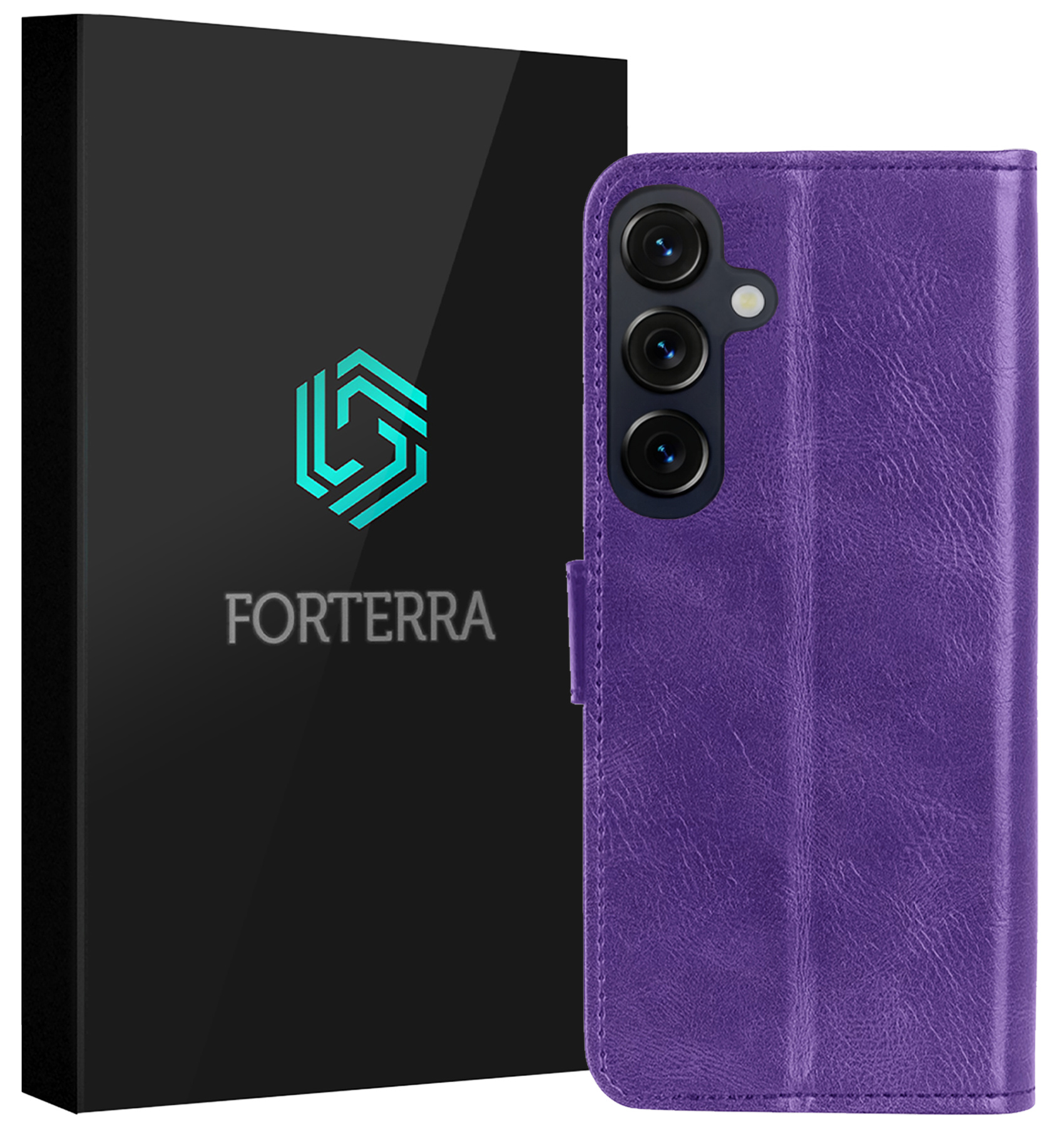 Forterra Forterra Samsung Galaxy S26 Plus Hoesje Bookcase - Paars