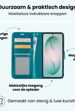 Forterra Forterra Samsung Galaxy S26 Plus Hoesje Bookcase - Turquoise