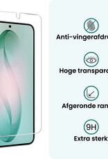 Forterra Forterra Samsung Galaxy S26 Plus Hoesje Bookcase Met 2x Screenprotector - Donkerblauw