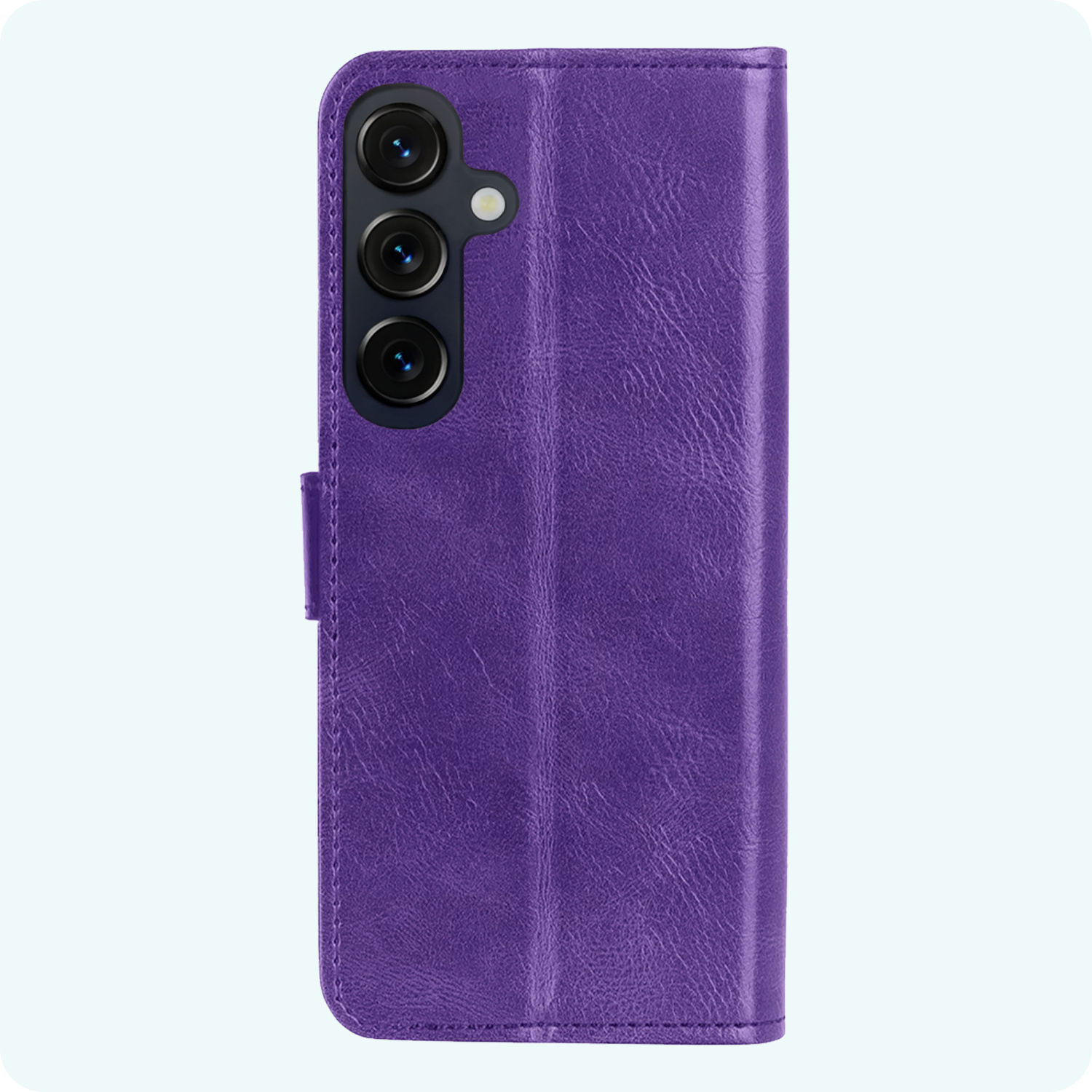 Forterra Forterra Samsung Galaxy S26 Plus Hoesje Bookcase Met 2x Screenprotector - Paars