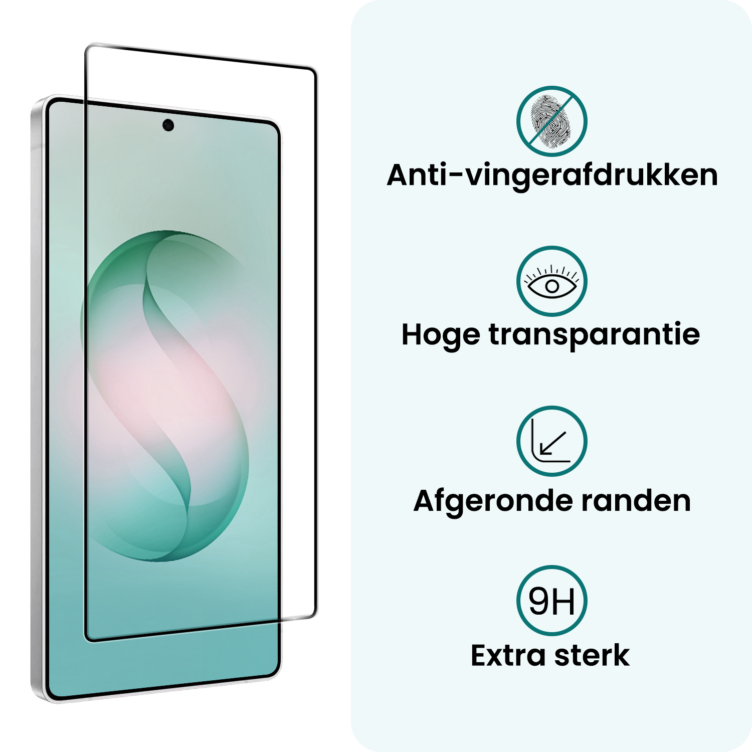 Forterra Forterra Samsung Galaxy S26 Ultra Screenprotector Glas Full Cover - 3 PACK