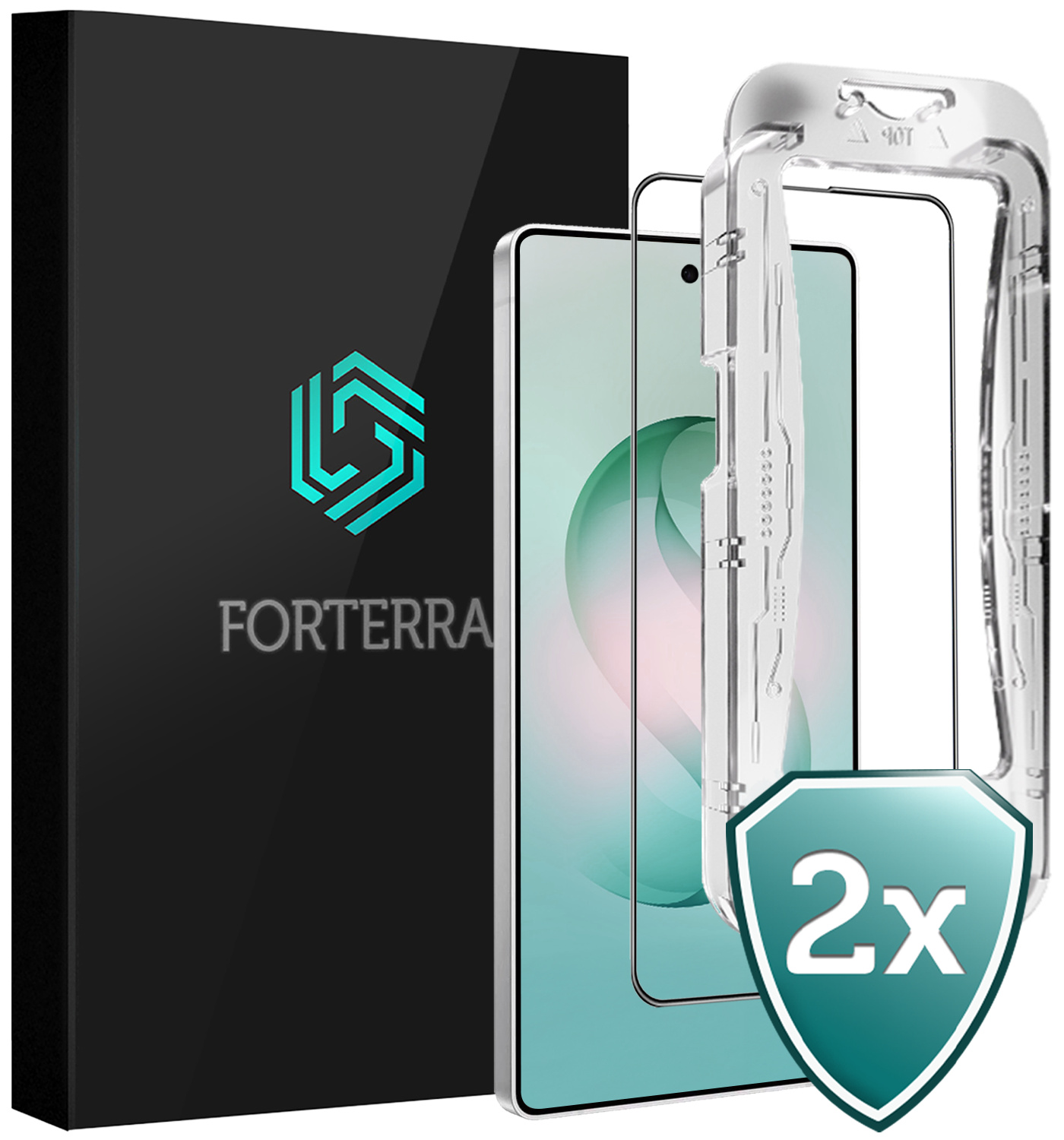 Forterra Forterra Samsung Galaxy S26 Ultra Hybrid Screenprotector - 2 PACK
