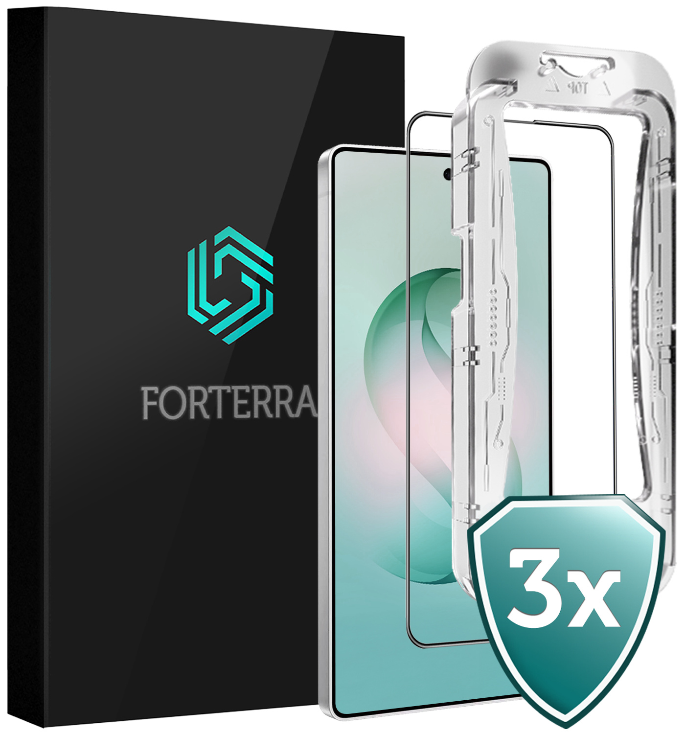 Forterra Forterra Samsung Galaxy S26 Ultra Hybrid Screenprotector - 3 PACK