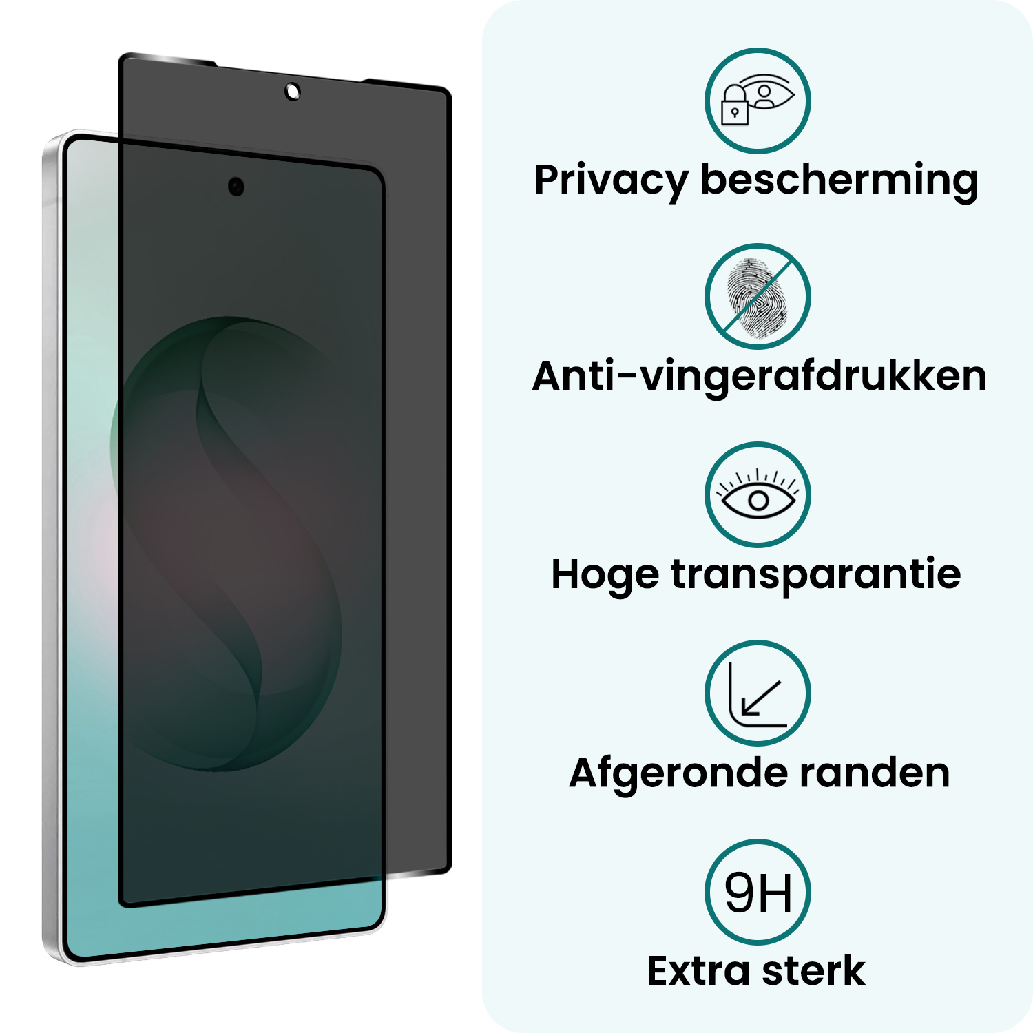 Forterra Forterra Samsung Galaxy S26 Ultra Screenprotector Glas Privacy