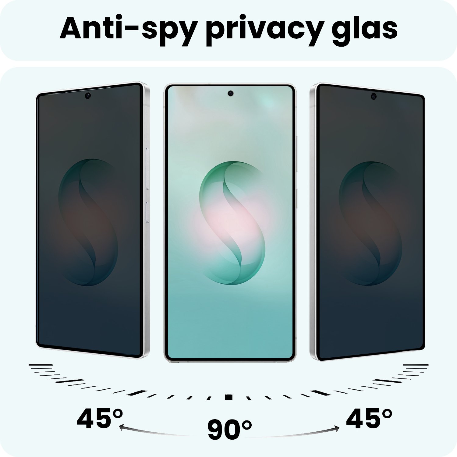 Forterra Forterra Samsung Galaxy S26 Ultra Screenprotector Glas Privacy