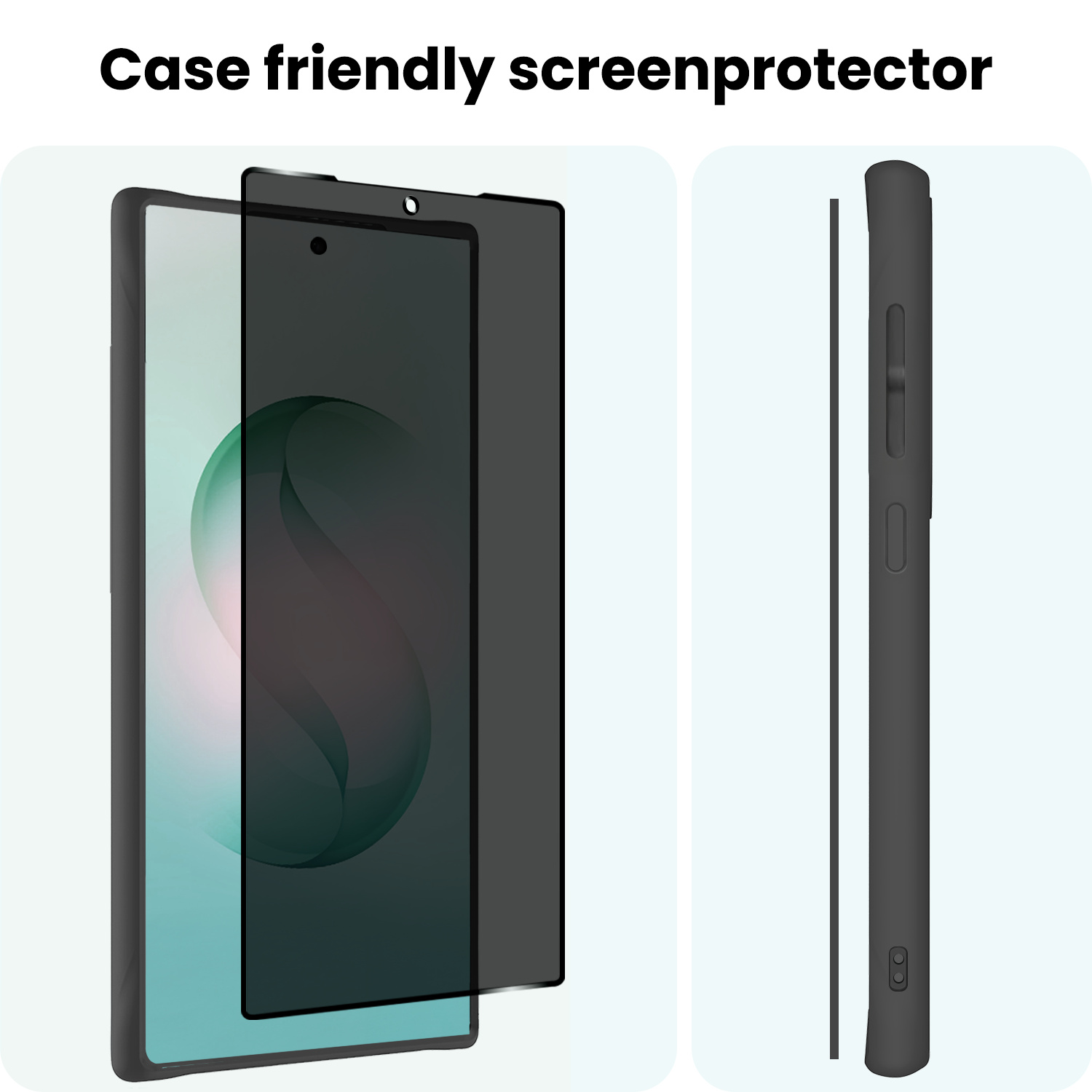 Forterra Forterra Samsung Galaxy S26 Ultra Screenprotector Glas Privacy - 3 PACK