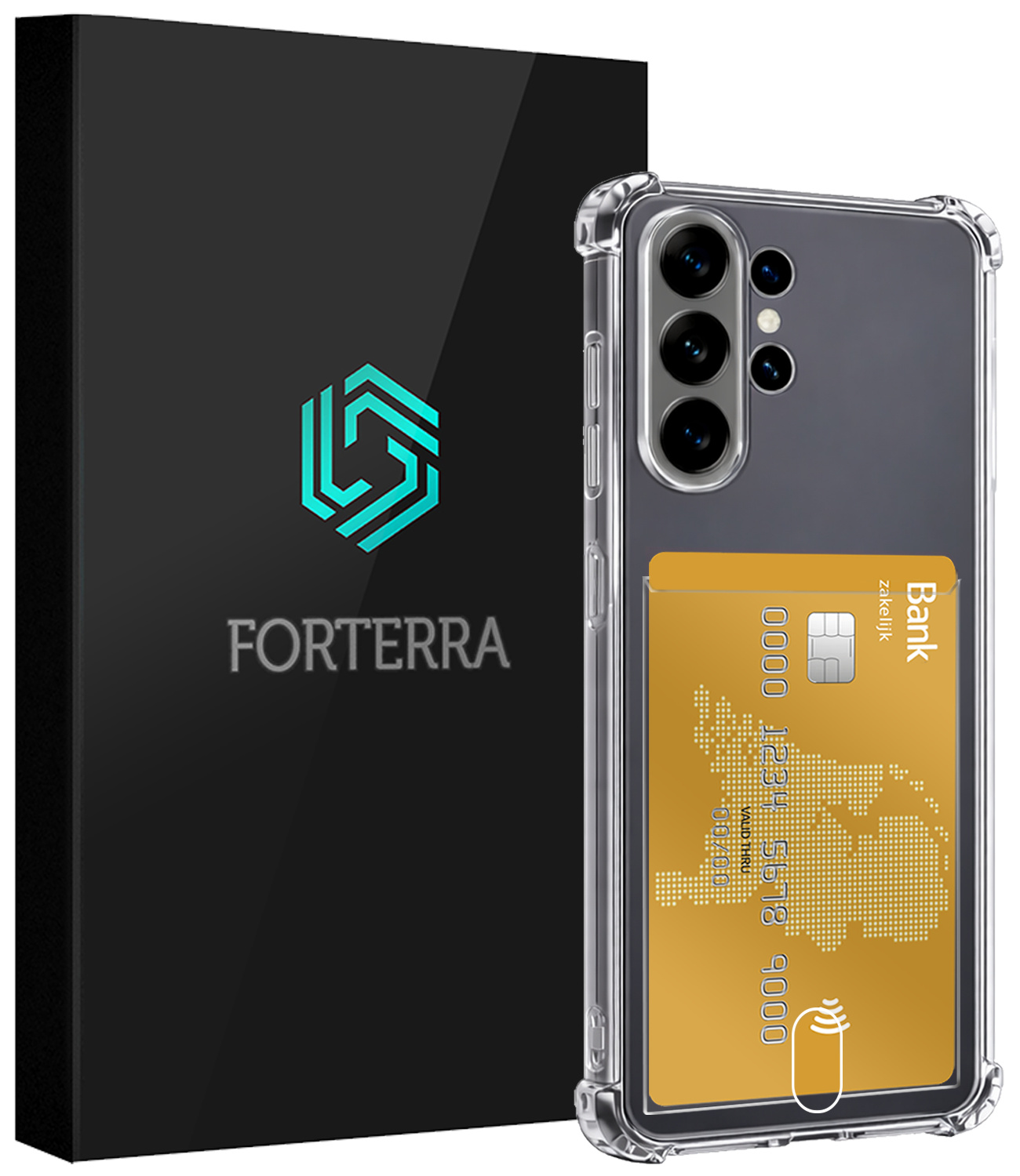 Forterra Forterra Samsung Galaxy S26 Ultra Hoesje Pashouder