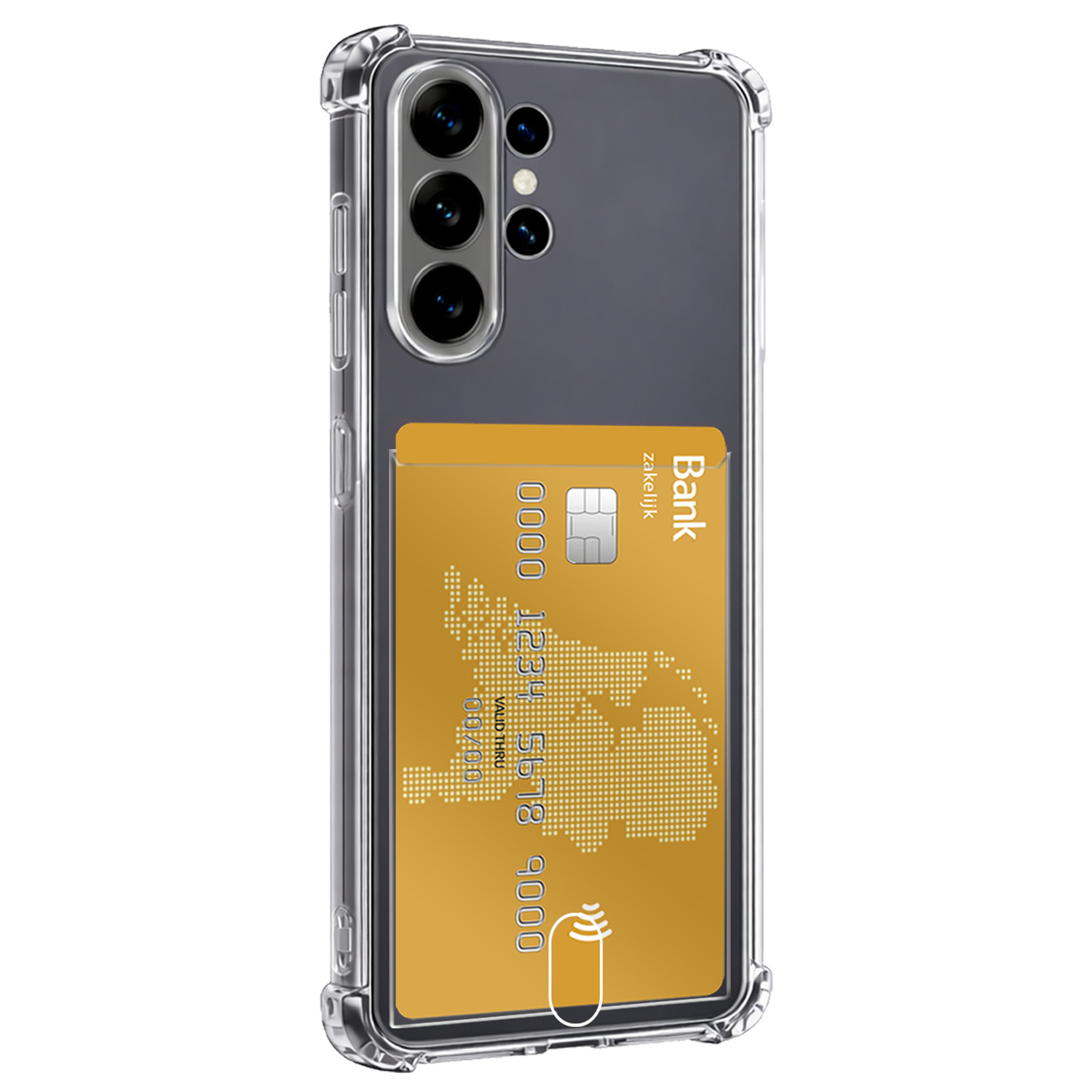 Forterra Forterra Samsung Galaxy S26 Ultra Hoesje Pashouder - 2 PACK