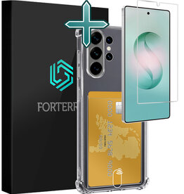 Forterra Forterra Samsung Galaxy S26 Ultra Hoesje Pashouder Met Screenprotector