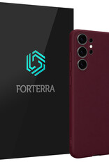 Forterra Forterra Samsung Galaxy S26 Ultra Hoesje Siliconen - Aubergine