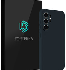 Forterra Forterra Samsung Galaxy S26 Ultra Hoesje Siliconen - Donkerblauw