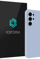 Forterra Forterra Samsung Galaxy S26 Ultra Hoesje Siliconen - Lichtblauw