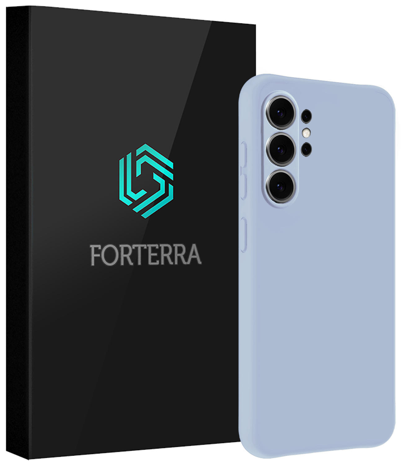 Forterra Forterra Samsung Galaxy S26 Ultra Hoesje Siliconen - Lichtblauw