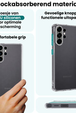 Forterra Forterra Samsung Galaxy S26 Ultra Hoesje Siliconen - Transparant