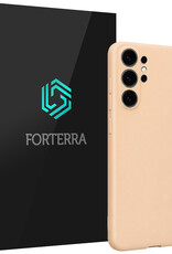 Forterra Forterra Samsung Galaxy S26 Ultra Hoesje Siliconen - Zand