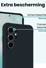 Forterra Forterra Samsung Galaxy S26 Ultra Hoesje Siliconen - Donkerblauw - 2 PACK