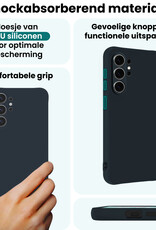 Forterra Forterra Samsung Galaxy S26 Ultra Hoesje Siliconen - Donkerblauw - 2 PACK