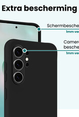 Forterra Forterra Samsung Galaxy S26 Ultra Hoesje Siliconen - Zwart - 2 PACK