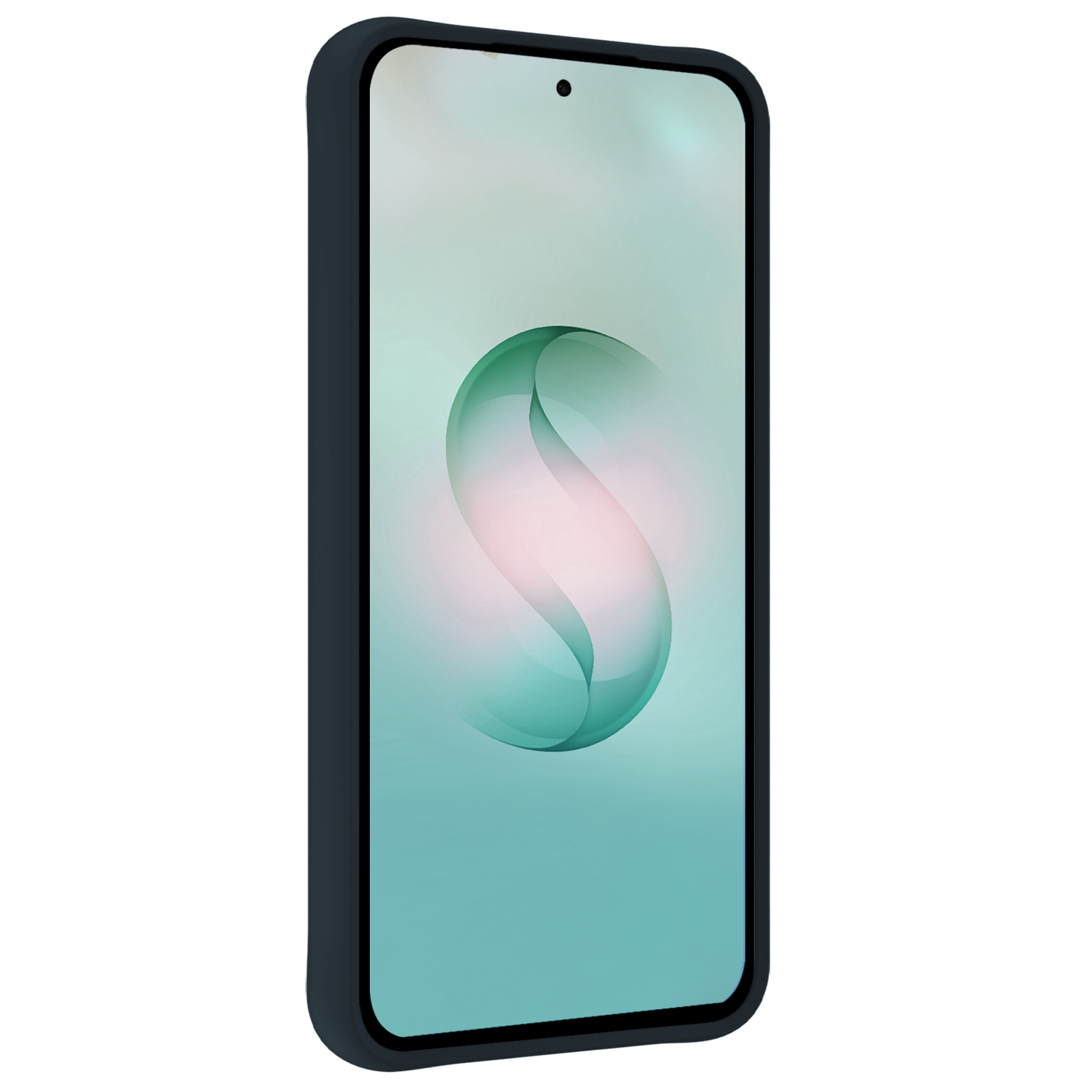 Forterra Forterra Samsung Galaxy S26 Ultra Hoesje Siliconen Met Screenprotector - Donkerblauw