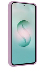 Forterra Forterra Samsung Galaxy S26 Ultra Hoesje Siliconen Met Screenprotector - Lila