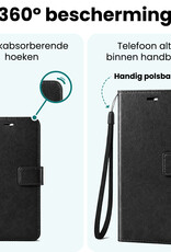 Forterra Forterra Samsung Galaxy S26 Ultra Hoesje Bookcase Met Screenprotector - Zwart