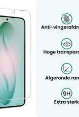 Forterra Forterra Samsung Galaxy S26 Plus Hoesje Siliconen Met 2x Screenprotector - Lila