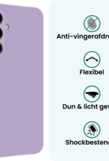 Forterra Forterra Samsung Galaxy S26 Plus Hoesje Siliconen - Lila