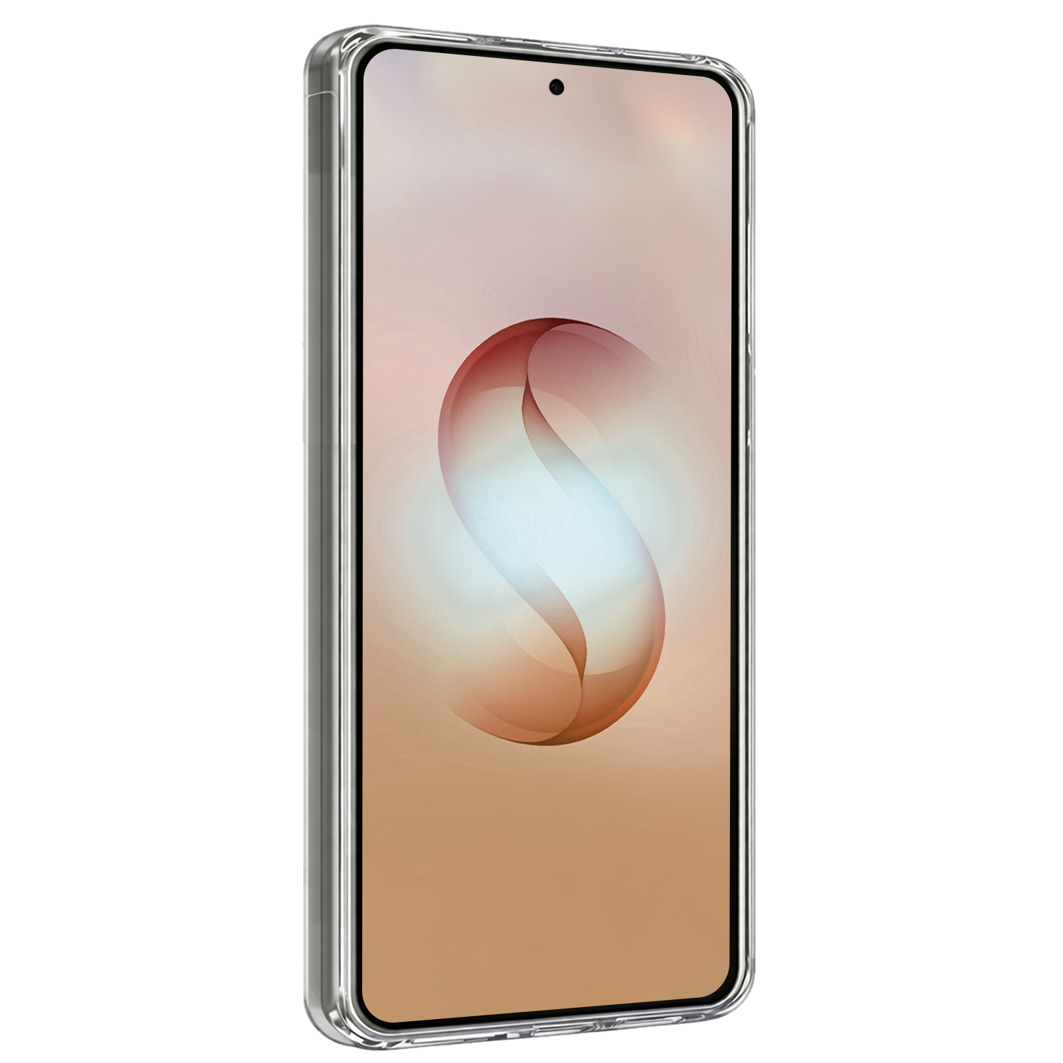 Nomfy Nomfy Samsung Galaxy S26 Ultra Hoesje Siliconen Met Screenprotector - Transparant