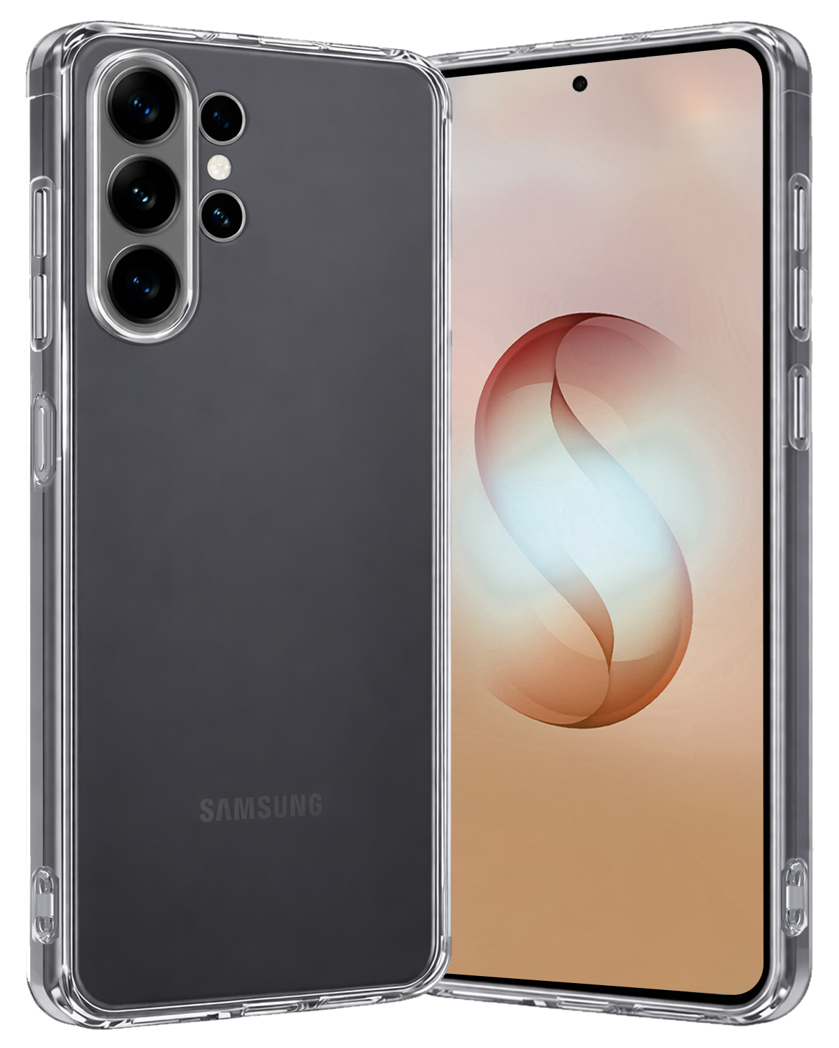 Nomfy Nomfy Samsung Galaxy S26 Ultra Hoesje Siliconen - Transparant