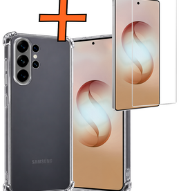 Nomfy Nomfy Samsung Galaxy S26 Ultra Hoesje Shockproof Met Screenprotector