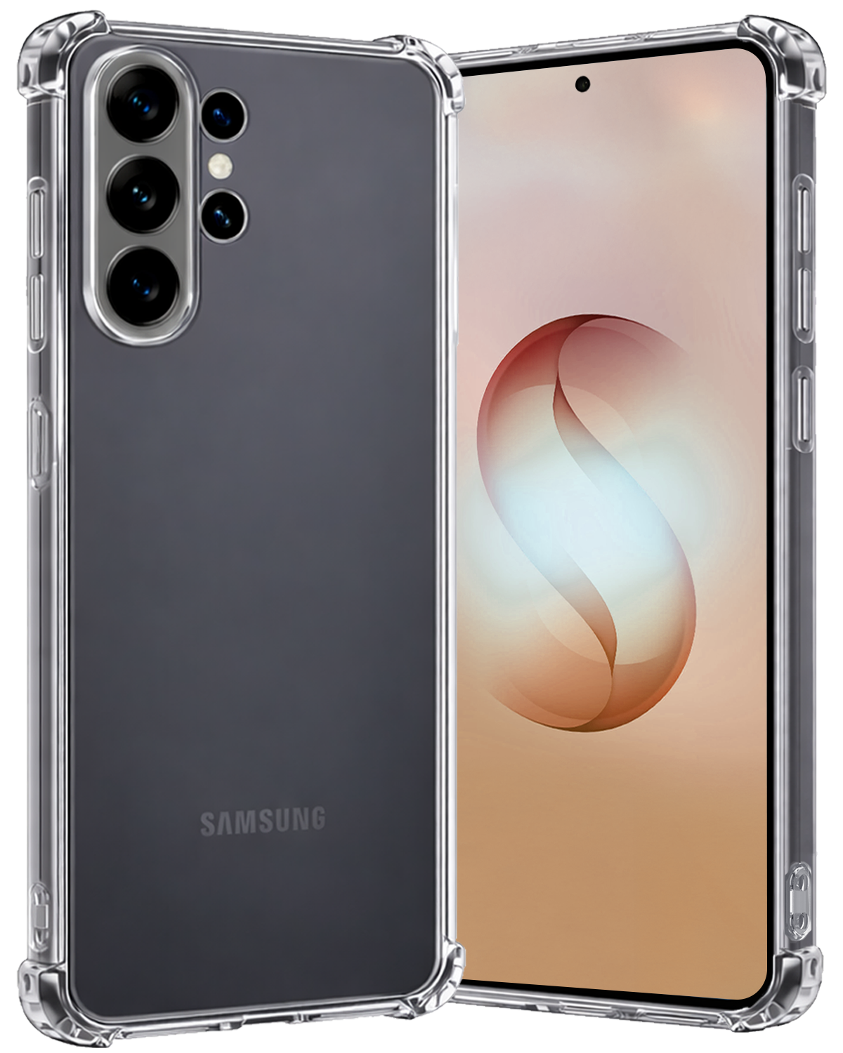 Nomfy Nomfy Samsung Galaxy S26 Ultra Hoesje Shockproof - Transparant