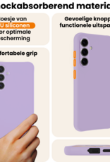 Nomfy Nomfy Samsung Galaxy S26 Plus Hoesje Siliconen - Lila