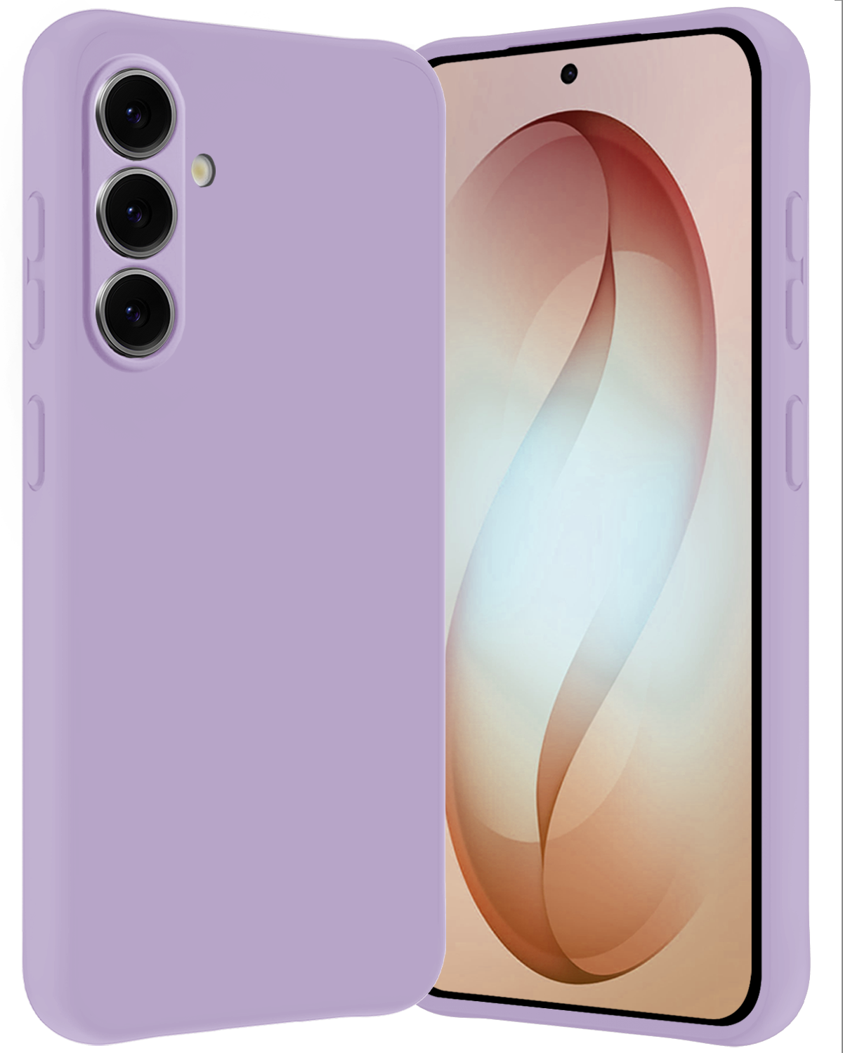 Nomfy Nomfy Samsung Galaxy S26 Plus Hoesje Siliconen - Lila