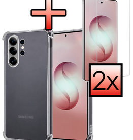 NoXx NoXx Samsung Galaxy S26 Ultra Hoesje Shockproof Met 2x Screenprotector