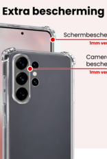 NoXx NoXx Samsung Galaxy S26 Ultra Hoesje Shockproof - Transparant