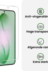 BASEY. BASEY. Samsung Galaxy S26 Plus Hoesje Siliconen Met 2x Screenprotector - Lila