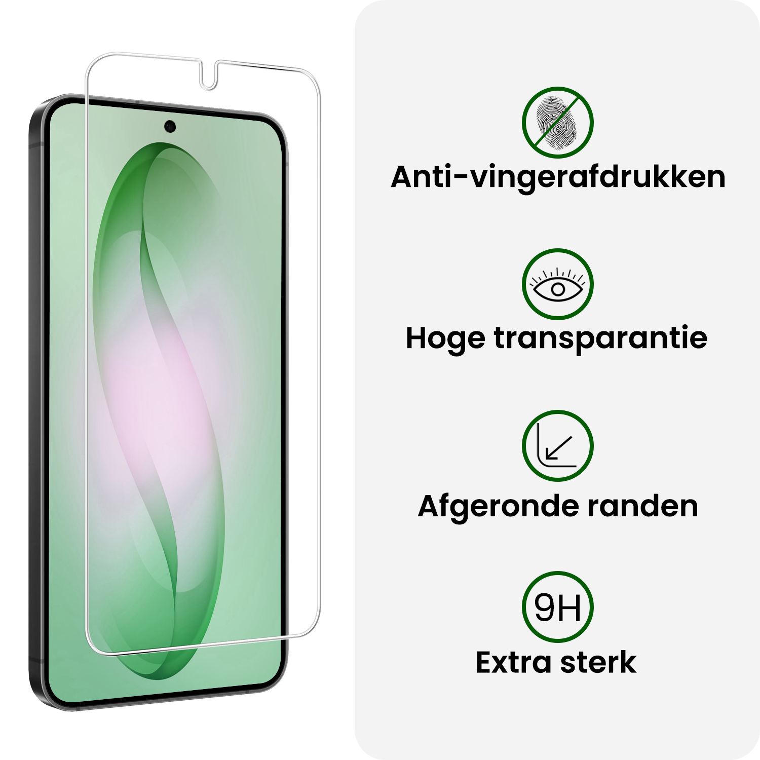 BASEY. BASEY. Samsung Galaxy S26 Plus Hoesje Siliconen Met 2x Screenprotector - Lila
