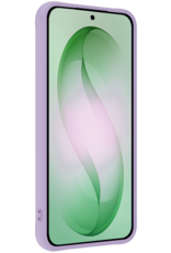 BASEY. BASEY. Samsung Galaxy S26 Plus Hoesje Siliconen Met Screenprotector - Lila